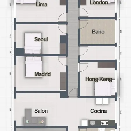 Accommodatie bij particulieren Asthet Sevilla *